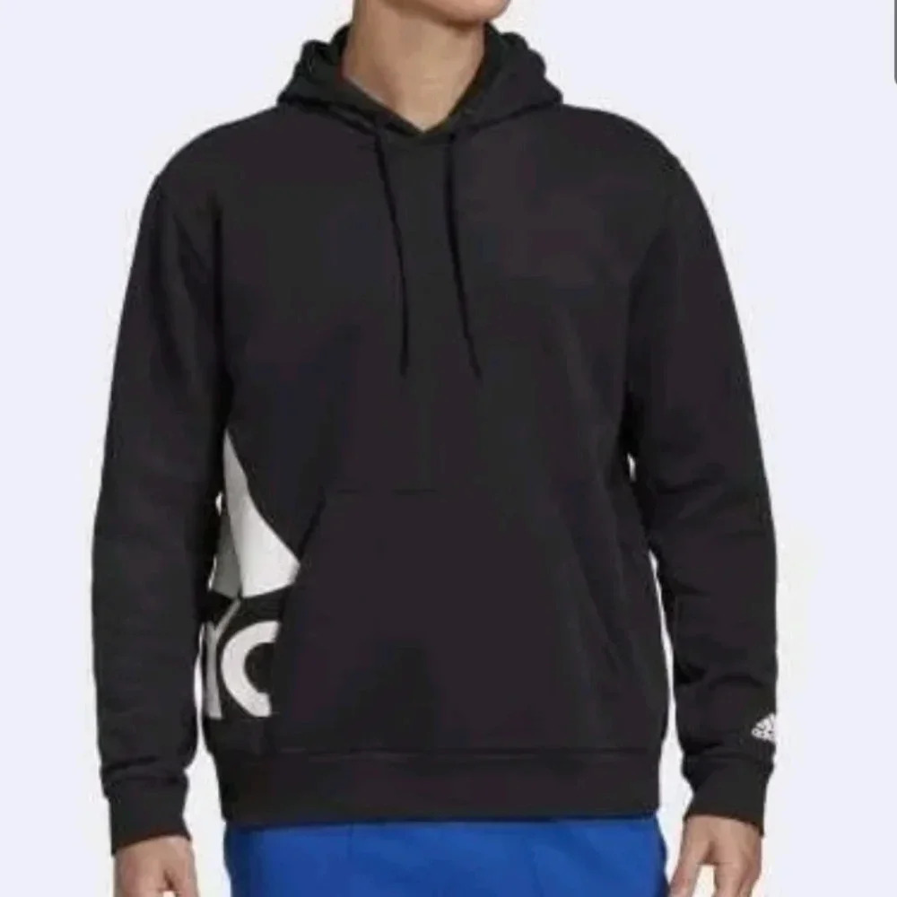 NWT Men's Adidas Big Badge of Sport Boxy Pullover Hoodie